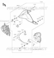 ACCESSOIRE(Lower Cowling) pour Kawasaki Z400