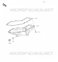 CARTER INFERIEUR pour Kawasaki Z400