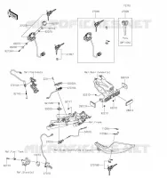 CONTACTEUR pour Kawasaki Z400