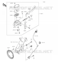 MAITRE CYLINDRE AV pour Kawasaki Z400