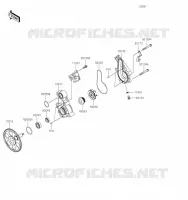 POMPE &Agrave; EAU pour Kawasaki Z400
