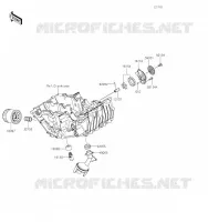 POMPE A HUILE pour Kawasaki Z400