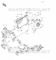 RADIATEUR pour Kawasaki Z400