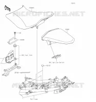 SELLE pour Kawasaki Z400