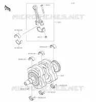 VILEBREQUIN pour Kawasaki Z400