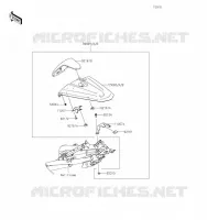 ACCESSOIRE (COUVRE SELLE) pour Kawasaki Z400