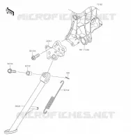 BEQUILLES pour Kawasaki Z400