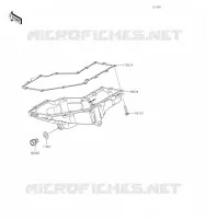 CARTER INFERIEUR pour Kawasaki Z400