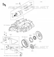 DEMARREUR pour Kawasaki Z400