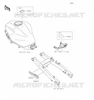 ETIQUETTES pour Kawasaki Z400
