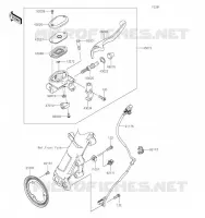 MAITRE CYLINDRE AV pour Kawasaki Z400