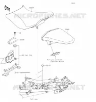 SELLE pour Kawasaki Z400