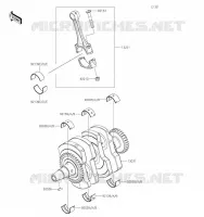VILEBREQUIN pour Kawasaki Z400