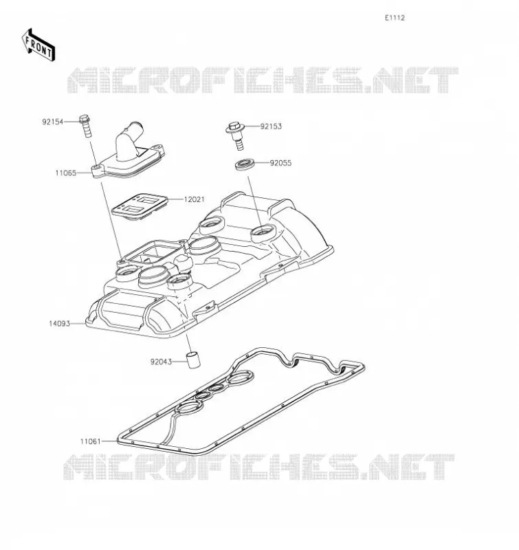 COUVRE CULASSE Kawasaki MOTOS 400 2020 Z400  ER400DLF