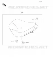 ACCESSOIRE(High Seat) pour Kawasaki Z650