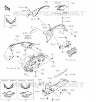 CARENAGE pour Kawasaki Z650