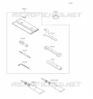 OUTIL UTILISATEUR pour Kawasaki Z650