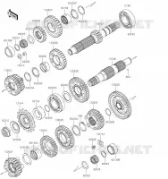 TRANSMISSION pour Kawasaki Z650