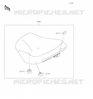 ACCESSOIRE(High Seat) pour Kawasaki Z650