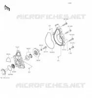 POMPE &Agrave; EAU pour Kawasaki Z650