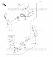 ACCESSOIRE(PROTEGE CARTER) pour Kawasaki Z650