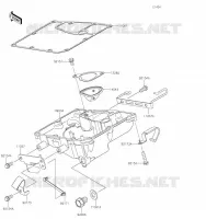 CARTER INFERIEUR pour Kawasaki Z650