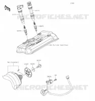 SYSTEME D&acute;ALLUMAGE pour Kawasaki Z650