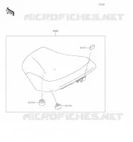 ACCESSOIRE(High Seat) pour Kawasaki Z650