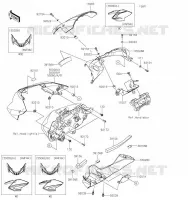 CARENAGE pour Kawasaki Z650