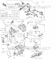 CHASSIS EQUIPMENT ELECTRIQUE pour Kawasaki Z650