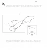 ACCESSOIRE(PARE BRISE) pour Kawasaki NINJA 650