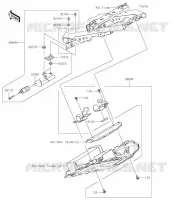 ACCESSOIRE(U Lock Bracket etc.) pour Kawasaki NINJA 650
