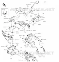 CARENAGE pour Kawasaki NINJA 650