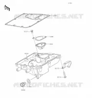 CARTER INFERIEUR pour Kawasaki NINJA 650