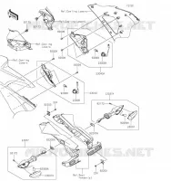 CLIGNOTANTS pour Kawasaki NINJA 650