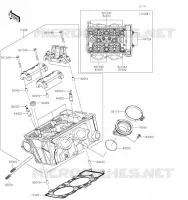 CULASSE pour Kawasaki NINJA 650