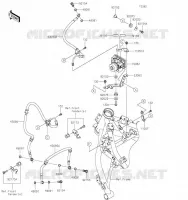 DURITE DE FREIN pour Kawasaki NINJA 650