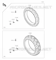 PNEUS pour Kawasaki NINJA 650