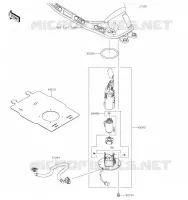 POMPE A ESSENCE pour Kawasaki NINJA 650