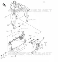 RADIATEUR pour Kawasaki NINJA 650