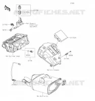 INJECTION CARBURANT pour Kawasaki NINJA 650