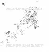 PEDALE DE FREIN/TORQUE LINK pour Kawasaki NINJA 650