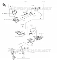 ACCESSOIRE(Helmet Lock and DC Socket) pour Kawasaki Z H2