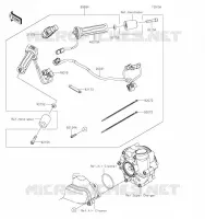 ACCESSOIRE (POIGNEES CHAUFFANTES) pour Kawasaki Z H2