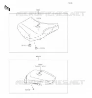 ACCESSOIRE(Seat) pour Kawasaki Z H2