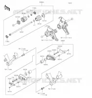 ACCESSOIRE(Slider) pour Kawasaki Z H2