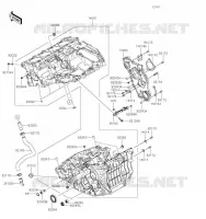 CARTER MOTEUR(S) pour Kawasaki Z H2