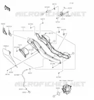 FILTRE A AIR pour Kawasaki Z H2