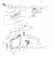 RADIATEUR pour Kawasaki Z H2