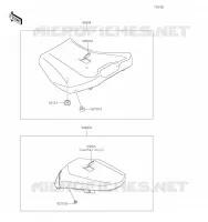 ACCESSOIRE(Seat) pour Kawasaki Z H2